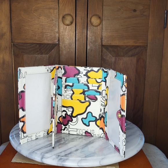 Tous White Multicolor Women's Wallet - Picture 10 of 11